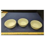 3 White Royal Norfolk Bowls, Great Stuff!