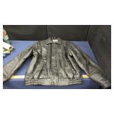 Unique Fondini Fake Leather Female Jacket, Size MD