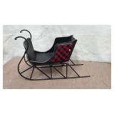 Very Nice Metal Sleigh for Indoor/Outdoor Display