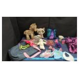 Assorted Plush Toys & Dress-Up Set - Horse, Racoon