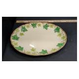 Ivy Vine Serving Platter - Decorative, Oval, Hand