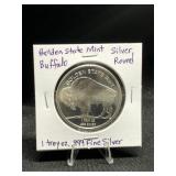 Golden State Mint Buffalo Silver Round