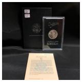 1884CC Uncirculated Morgan Dollar in GSA Holder