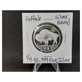 Buffalo Silver Round