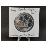 2006 Canada $5 Dollar Maple Leaf