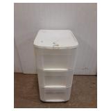 Plastic Storage Drawers 12.5"x15.5"x27" tall