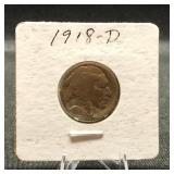 1918D Buffalo Nickel