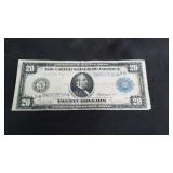 1914 $20 Federal Reserve Note