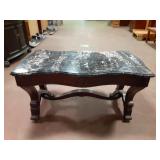 Coffee Table w/Stone Top 44"x25"x23" tall