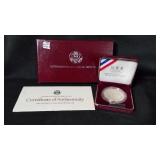 1988 Olympic Games Uncirculated Silver Dollar