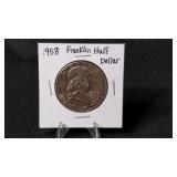 1958 Franklin Half Dollar