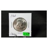 1963 Franklin Half Dollar