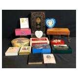 Vintage Tins, Boxes & Stationery