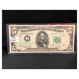 1950 $5 Federal Reserve Note