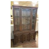 China Cabinet w/Glass Shelves 49"x16"x72"