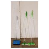 Bissel and Swiffer Floor Sweepers