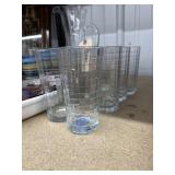 Glass Vase - 8 Tumblers - Casserole Serving Dish