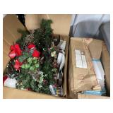 Box of Christmas Dï¿½cor & Box of Gift Boxes