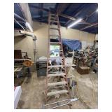 Aluminum Step Ladder 12 ft