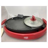 Kitchen Fiesta Elec Grill & Tortilla Warmer w/Elec