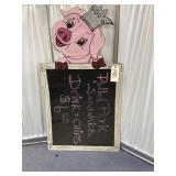 Single Sided Chalkboard Sign 26"x48"