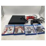 Playstation 4 with 4 Games