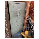 7-Drawer Metal Cabinet w/Hardware