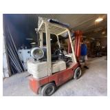 Datsun Nissan LP Forklift 3-Stage Lift 3300lb Lift