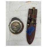 Vintage Coin Purse & Pocket Knife w/Case