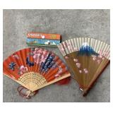 3 Pcs Paper Fans