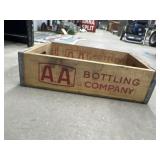 AA Bottle Co Soda Crate