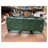 Metal Coca Cola Bottle Carrier 8"x6"