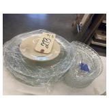 Glass Plates & Serving Trays