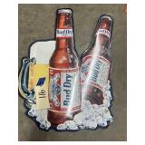 Single Sided Metal Bud Dry Sign 19"x25"