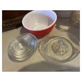 Juicer - Glass Bowls - Pyrex Mixing Bowl