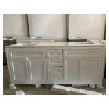 Bathroom Vanity Double Sink With Top 72"W x 22-1/2