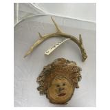 Antler w/Bark Art