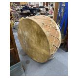 Native American Drum 36"Dia x 16"H