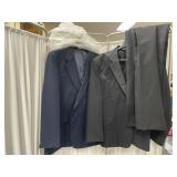 2 Levi Action Dress Coats Sz Unk