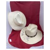 Charles Horse Signed Western Hat Sz 7 & More