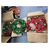 2 Boxes Christmas Wreaths