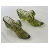 2 Fenton Glass Shoes