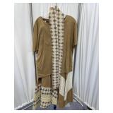 Kathie Lee Collection Shirt w/Skirt & Sash