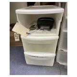 3-Drawer Plastic Bin