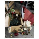 Box of Var Christmas Décor & Lights