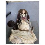 Doll on Stand 36"H by Duckhouse