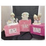 3 - Precious Moments Figures in Boxes