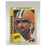 1978 TOPPS LYNN DICKEY CARD