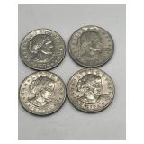 4 - Susan B Anthony Quarters 1979