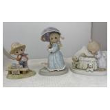 3 - Precious Moments Figures in Boxes